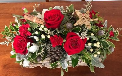 Decorate this season with festive florals